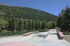 LA SALLE LES ALPES skatepark