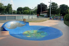 PARIS - La Muette skatepark